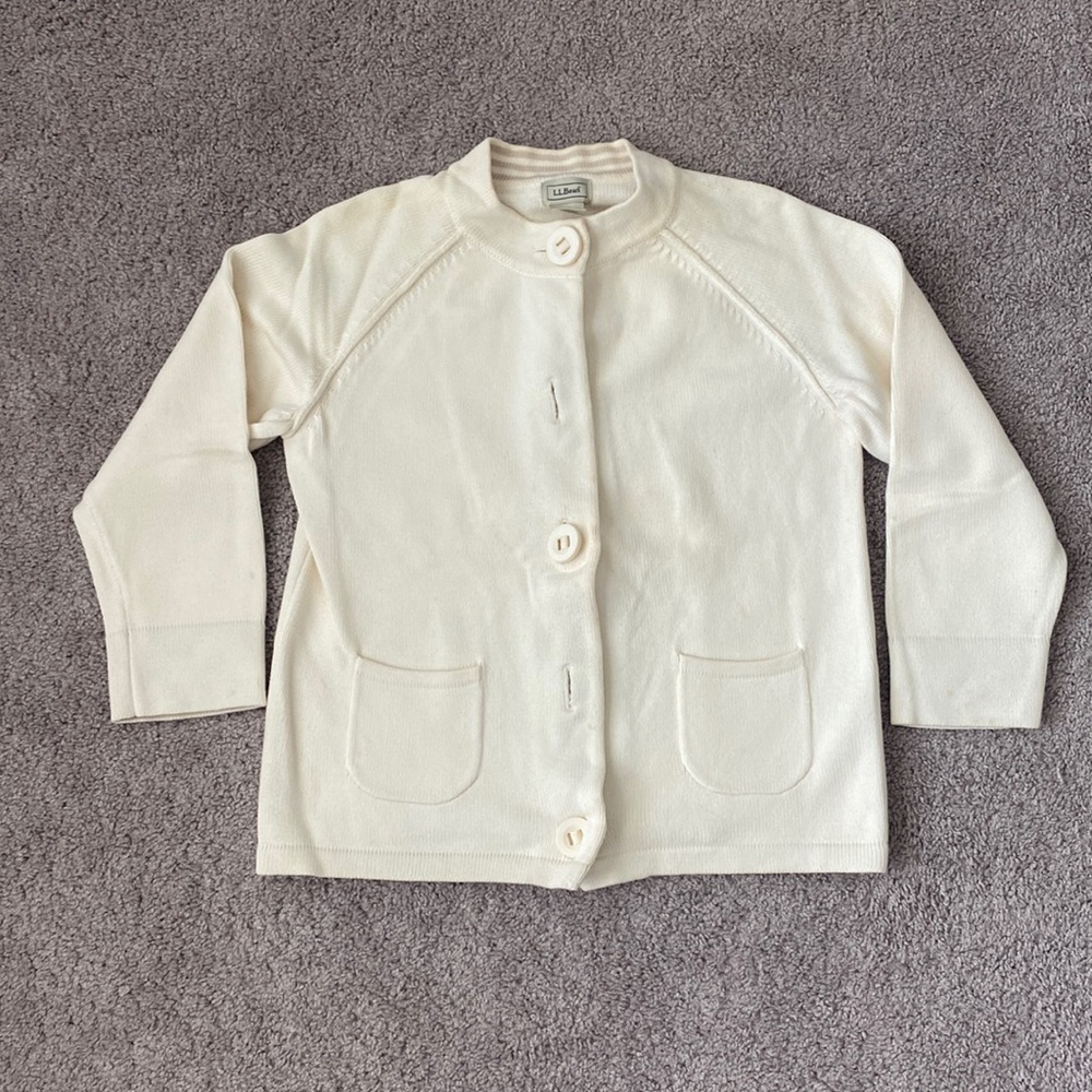 Classic LL Bean Cardigan